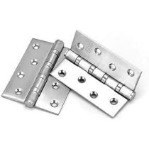 Abbas Ali Stainless Steel Door Hinge 4x3x3, Pack of 2