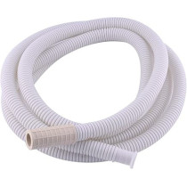 Abbas Ali PVC Washing Machine Inlet/Outlet Hose, White, Round, Durable Design