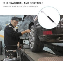 Abbas Ali Tire Air Input Connector for Car, Air Pump, Bike And Motorcycle Inflation, Includes 10M Compressor Spring Tube