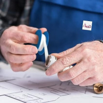 Abbas Ali Two Way Angle Valve with Teflon Tape, For Connecting Washing Machines And Sanitary Purposes, Set of 3 Pieces