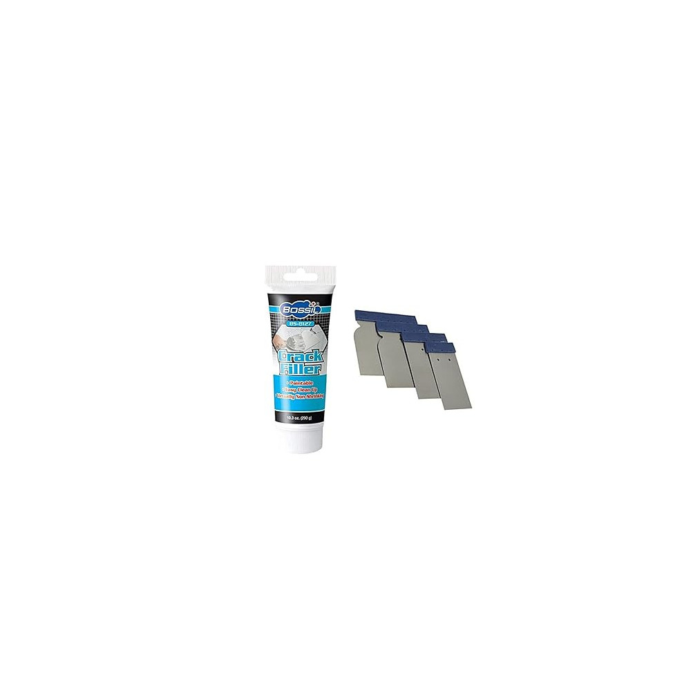 Abbas Ali Bossil Multipurpose Crack Filler with Putty Knife, 4 Piece Set