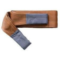 Abbas Ali 2 Ply Polyester Webbing Sling, Brown, 150mm, 6 Ton Capacity, 5 Meter