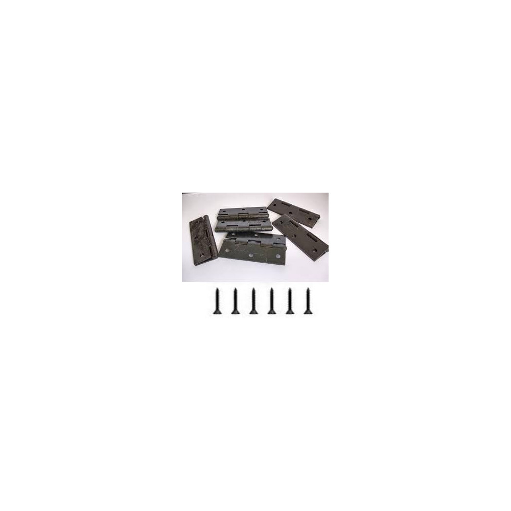 Abbas Ali MS Hinges for Outdoor And Indoor Furniture, 12pcs Pack, 4 Inch