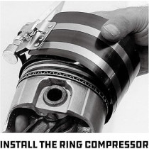 Abbas Ali Piston Ring Compressor with Ratcheting Lock, 6 Inch for Cylinder GF786