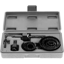 Abbas Ali 11 Pcs Hole Saw Kit for Wood And Metal Cutting, 19-64mm
