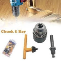 Abbas Ali Quick Change Drill Chuck Adapter with SDS Plus Shank, 13mm