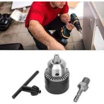 Abbas Ali Quick Change Drill Chuck Adapter with SDS Plus Shank, 13mm