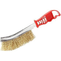 Abbas Ali Plastic Handle Stainless Steel Wire Brush for Rust And Paint Removal