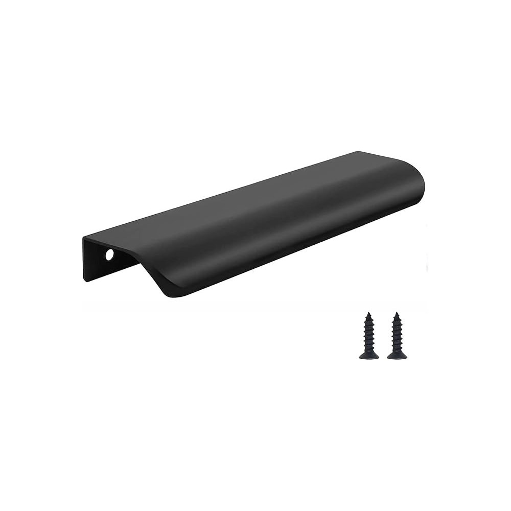 Abbas Ali 2 Pcs Finger Pull Back Mount Tab Pull Handle for Doors And Drawers