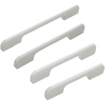 Abbas Ali 2 Pcs European Style Aluminium Alloy Drawer Pulls, 96mm, Silver
