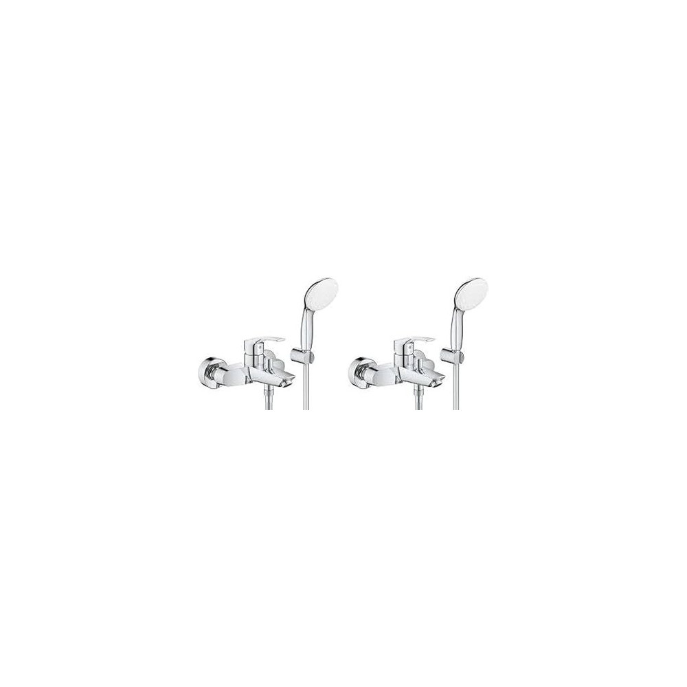 Abbas Ali Shower Mixer with Handheld Shower Set, Water Saving, Pack of 2