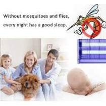 Abbas Ali 2 Pack UV Light Bulbs for Electric Bug Zapper, T8 Mosquito Killer Lamp, 15W