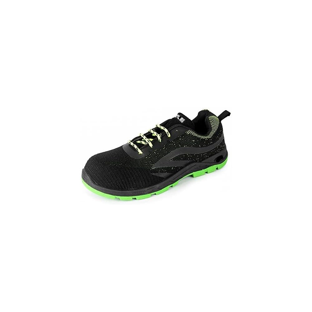Abbas Ali Mens Safety Shoes with Steel Toe, Lightweight and Slip Resistant