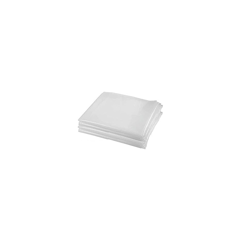Abbas Ali Waterproof Polythene Sheet, Disposable Furniture Cover for Painting, 200g x 8m