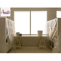 Abbas Ali Waterproof Polythene Sheet, Disposable Furniture Cover for Painting, 200g x 8m