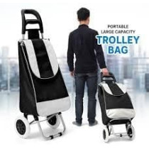 Abbas Ali Portable And Foldable Shopping Trolley Bag, Available in Multiple Colours
