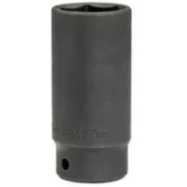 Abbas Ali Black Deep Socket, 10mm, 1/2 Inch, 6PT for Precision Use