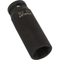 Abbas Ali Black Deep Socket, 10mm, 1/2 Inch, 6PT for Precision Use