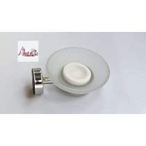 Abbas Ali Chrome Plated Brass Wall Mounted Angel Soap Dish Holder
