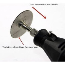 Abbas Ali 6 Piece Dremel HSS Circular Saw Blades for Wood And Aluminum Cutting