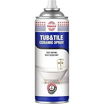 Asmaco Bathtub And Tile White Spray for Crack Filling And Coating, Ceramic Items