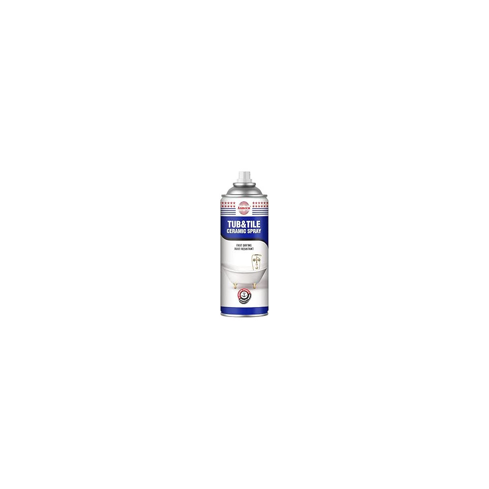 Asmaco Bathtub And Tile White Spray for Crack Filling And Coating, Ceramic Items