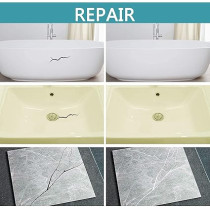 Asmaco Bathtub And Tile White Spray for Crack Filling And Coating, Ceramic Items