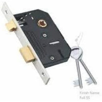 Abbas Ali Modern Nobel Luxury Door Lock Body, 85x45mm, Silver