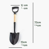 Abbas Ali Green Wheelbarrow for Garden And House Cleaning with Air Wheel And Gloves