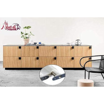 Abbas Ali Magnetic Door Catcher for Cabinet And Closet, Double Black, Pack of 5