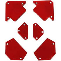 Abbas Ali Magnetic Welding Holder Set, 6 Pieces for Multiple Angle Welding, 30 Degree, 135 Degree