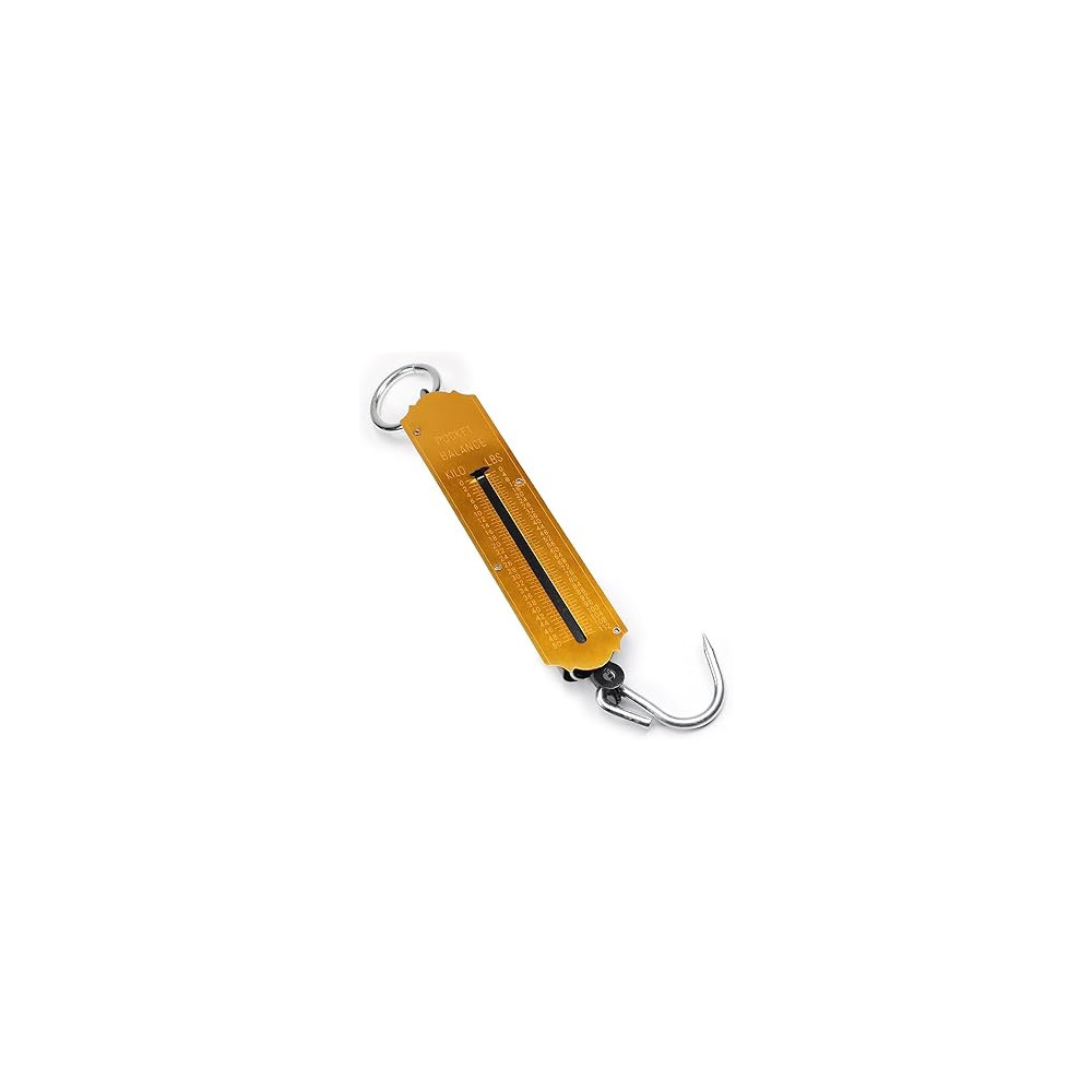 Abbas Ali Spring Balance Handheld Weighing Scale, 100kg with Hanging Hook