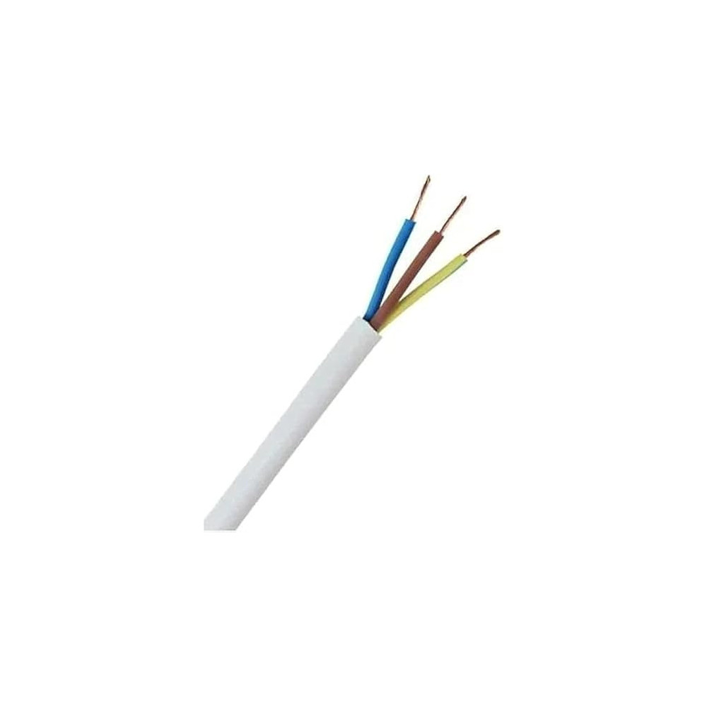 Generic Reliable Electrical PVC Flexible Wire, 3 Core Extension Cable, 2.5mm, 10m