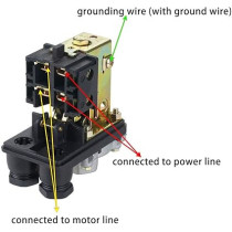 Abbas Ali Air Compressor Pressure Auto Switch Control Valve, 1PH, 1 Way