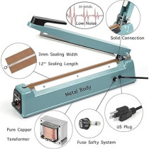 Generic Plastic Bag Sealer for Impulse Sealing 30cm