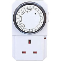 Abbasali Electronic Plug In Timer Switch, 24Hr