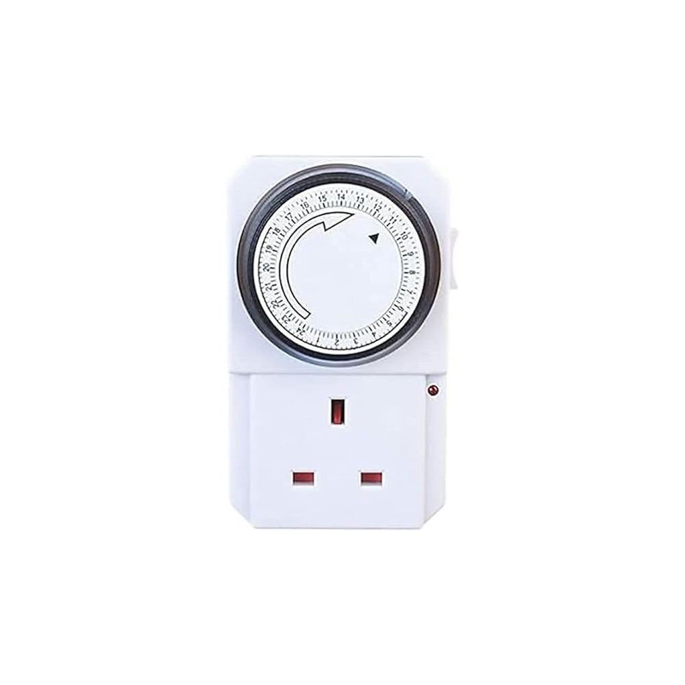 Abbasali Electronic Plug In Timer Switch, 24Hr