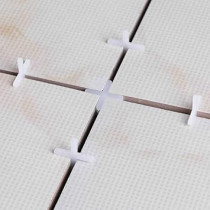 Abbasali Construction Ceramic Tile Spacers, 200 Pieces Pack, Plastic Cross Tiling Spacers, 2.5mm