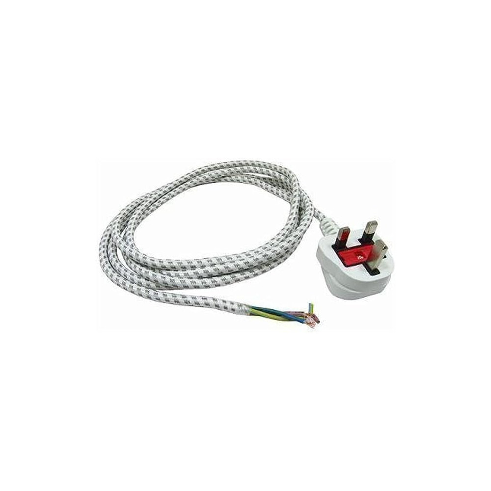 Generic Iron Cable with 3 Pin Plug