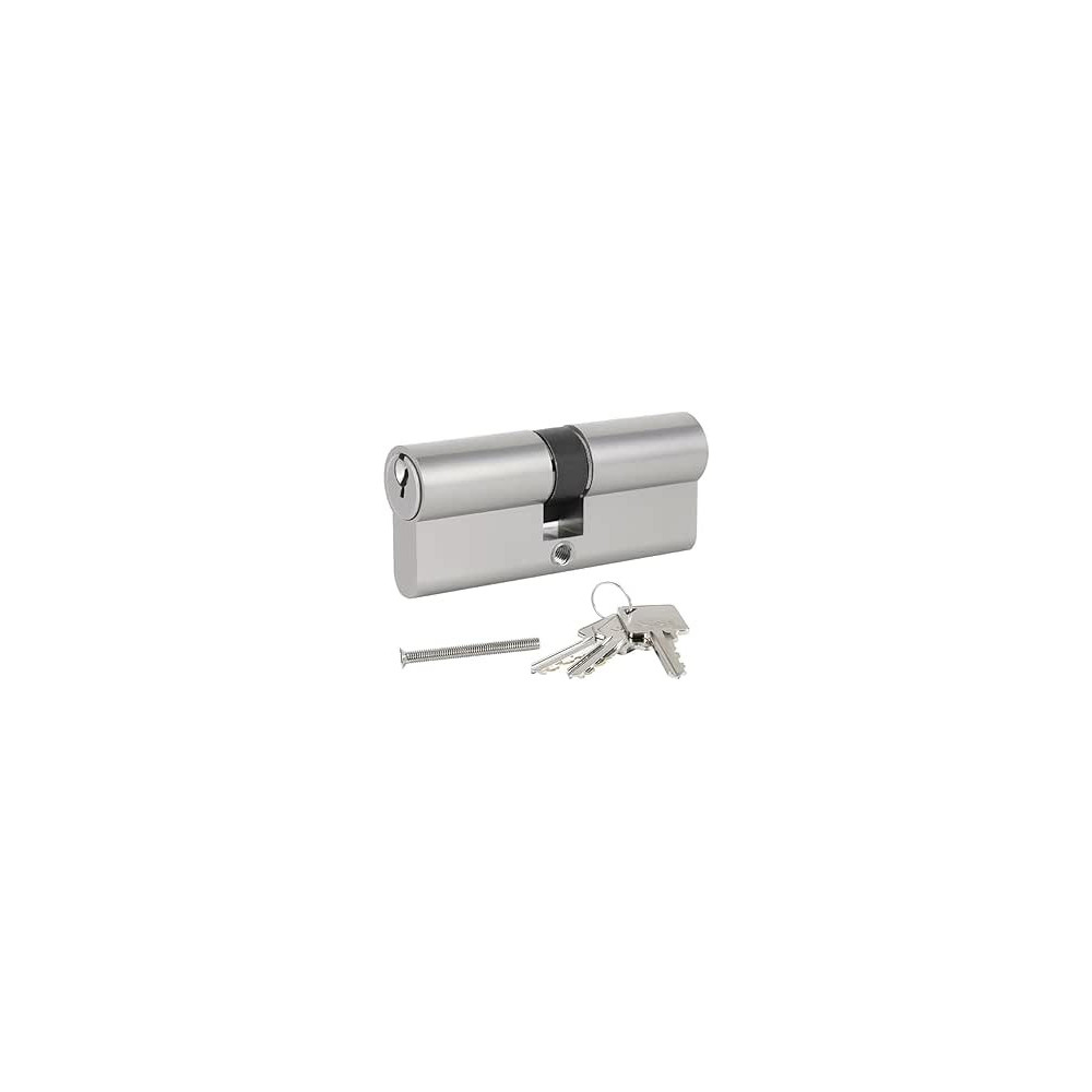 Door Cylinder with 3 Keys, 90mm for Wood Door