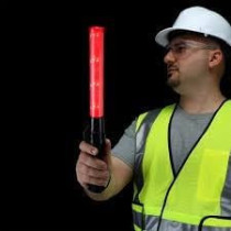 Abbasali Safety Kit for Construction Sites, Malls, Events, Traffic Baton Light, Safety Helmet, Safety Jacket And Clear Goggles