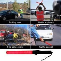 Abbasali Safety Kit for Construction Sites, Malls, Events, Traffic Baton Light, Safety Helmet, Safety Jacket And Clear Goggles