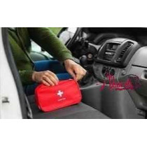 Abbasali Safety Pack for Car, SUV And Other Vehicles, Safety Jacket, Gloves, Scissor Jack, Safety Triangle, Wheel Spanner, First Aid Pouch And Fire Extinguisher 1kg