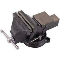 Abbasali Professional Heavy Duty Cast Iron Bench Vice, Fixed Base, 125mm 5 Inch