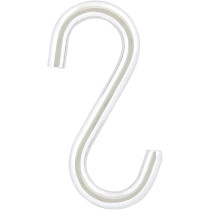 Abbasali S Hooks, Metal Chrome Plated, 1.1/2 Inches, Silver