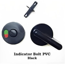 Abbasali Indicator Door Lock Bolt, Occupancy Indicator Privacy Safe Lock for Toilet/Bathroom, Vacant/Engaged