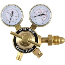 Abbasali Two Stage Regulator for Inert Gas, Inlet Connection