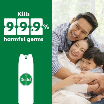 Dettol Morning Dew Antibacterial All In One Disinfectant Spray For Use On Sofa, Car Seats, Kitchen Surfaces, 450Ml