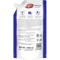 Lifebuoy Antibacterial Hand Wash Refill Pouch, Mild Care 100% Stronger Germ Protection, 1 Liter