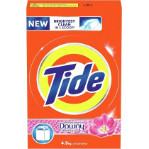 Tide Powder Laundry Detergent With The Essence Of Downy Freshness, 4.5 Kg